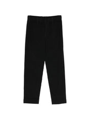 HOMME PLISSE' ISSEY MIYAKE Trousers — Black, Pleated