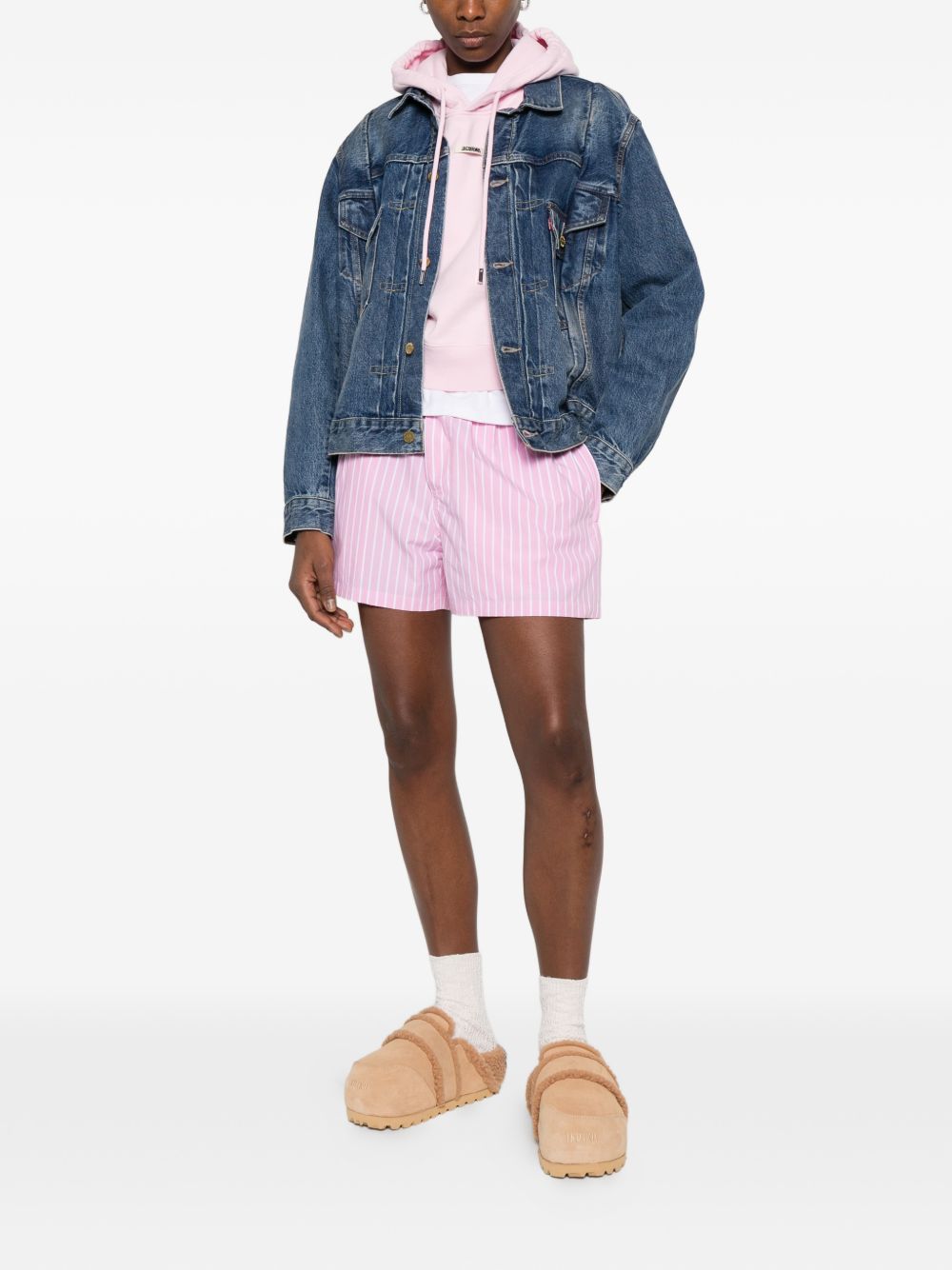 Balenciaga Pink Short Trousers — New In Women’s Shorts