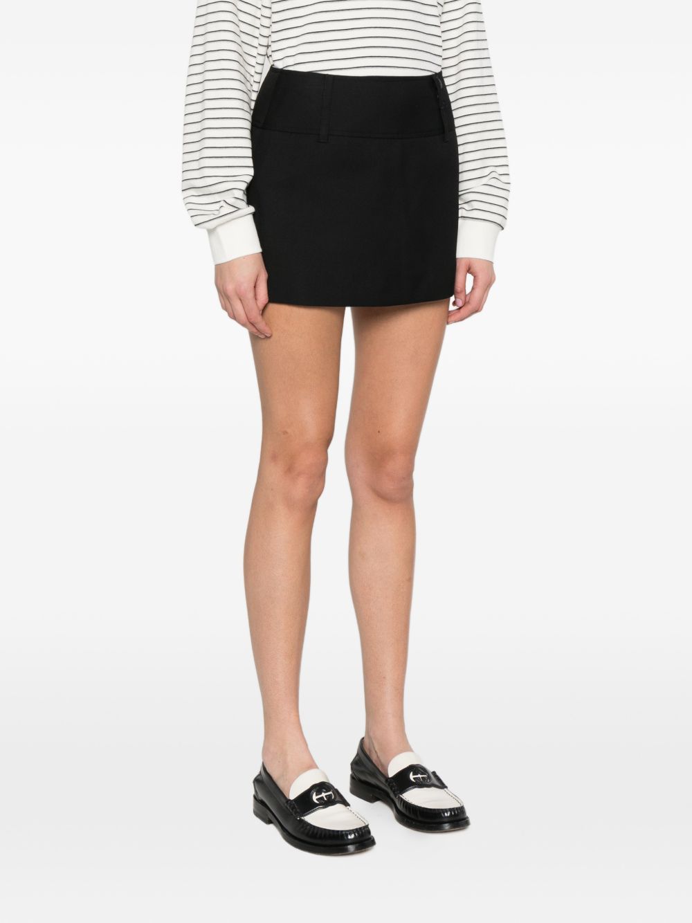Dunst Black Mini Skirt — Women's Designer Skirts
