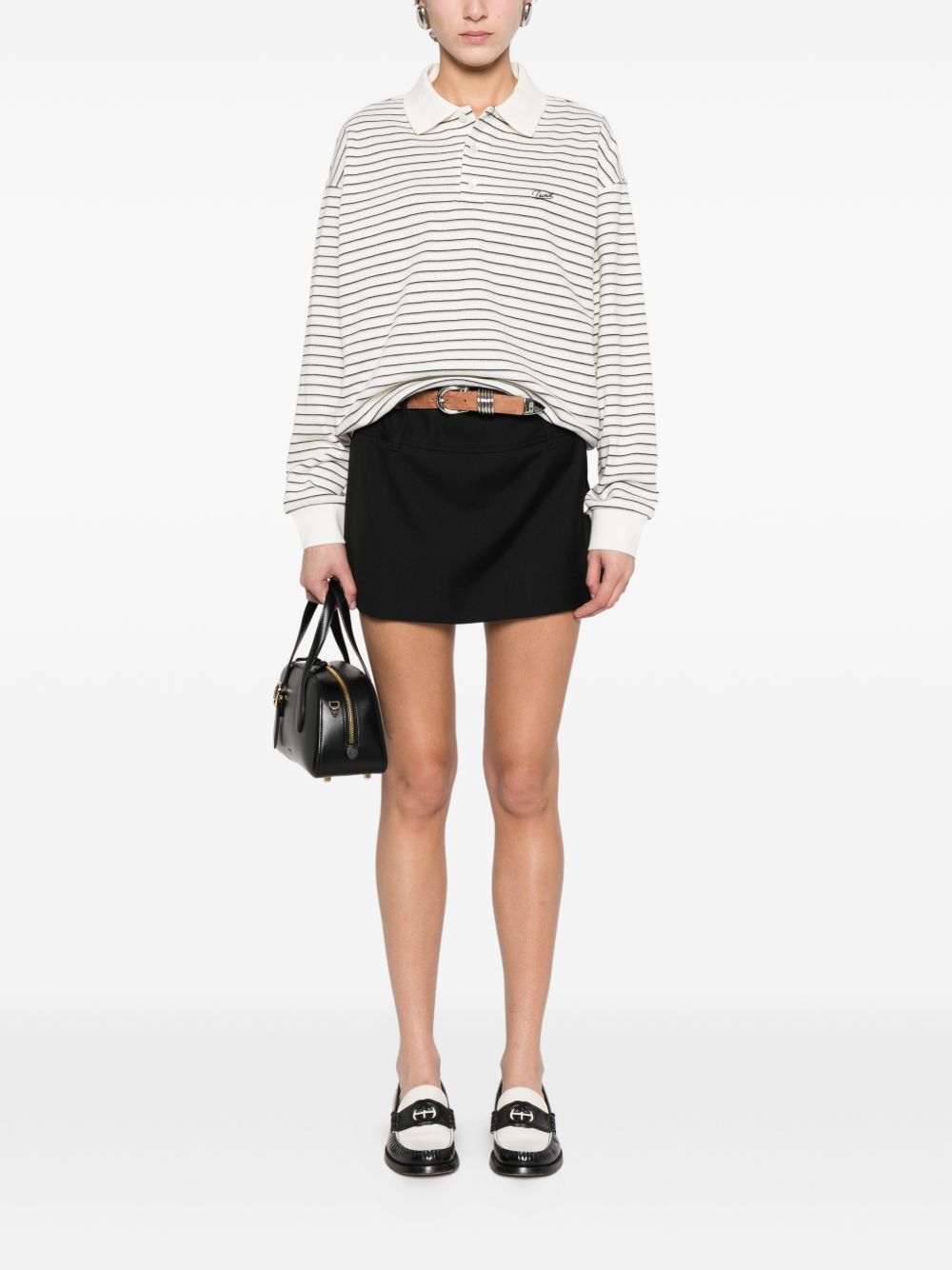 Dunst Black Mini Skirt — Women's Designer Skirts