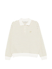 Dunst Green Striped T-Shirts & Polos — Topwear