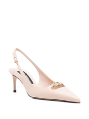Dolce & Gabbana Powder Medium Heel Pumps