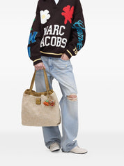 Marc Jacobs The Tote Rafia Shopper Bag — Beige, New In