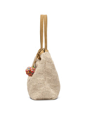 Marc Jacobs The Tote Rafia Shopper Bag — Beige, New In
