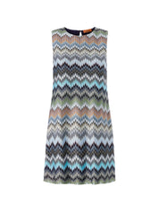 Missoni Dresses - Multicolour Chevron Mini Dress