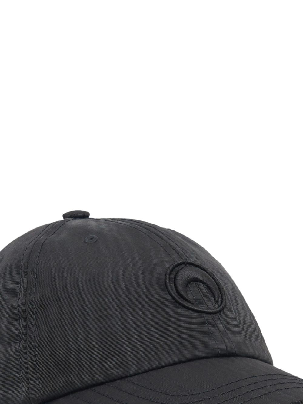 Marine Serre Moon Baseball Cap — Black Designer Hat