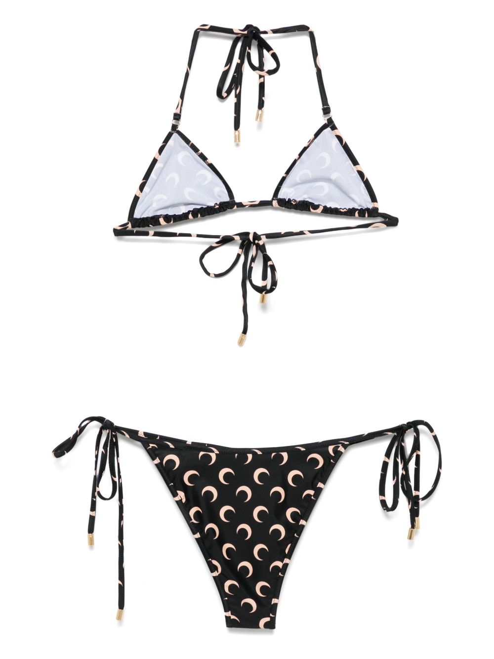 Marine Serre Beachwear & Underwear — Moon Triangle Bikini
