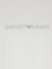 Emporio Armani White T-Shirts & Polos — Men’s Topwear