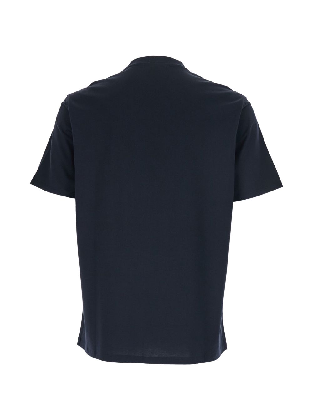 Emporio Armani Blue T-Shirts & Polos — Topwear