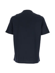 Emporio Armani Blue T-Shirts & Polos — Topwear