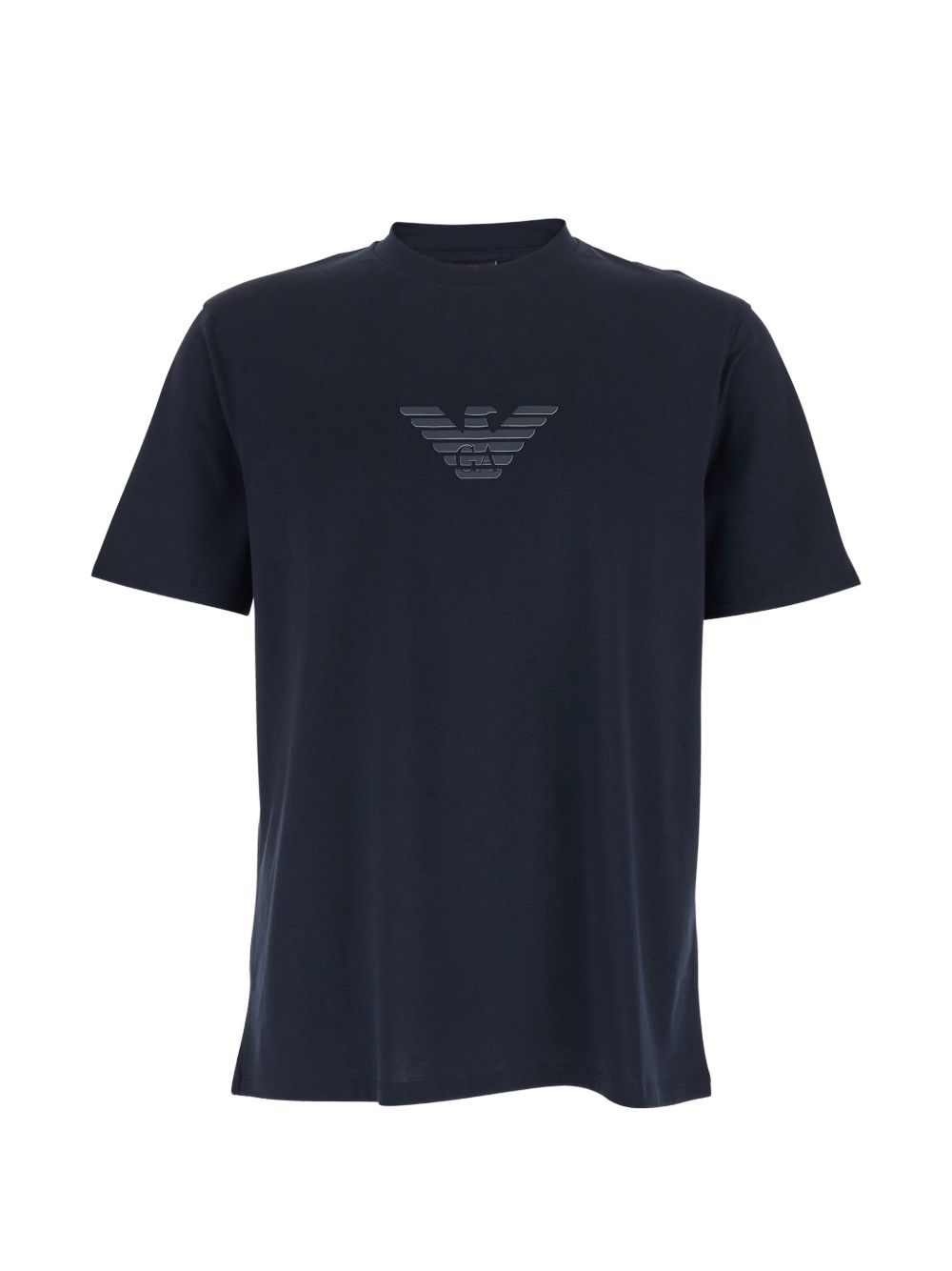 Emporio Armani Blue T-Shirts & Polos — Topwear