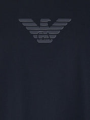 Emporio Armani Blue T-Shirts & Polos — Topwear