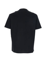 Emporio Armani Black T-Shirts & Polos — Topwear