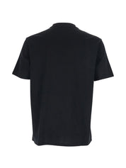 Emporio Armani Black T-Shirts & Polos — Topwear