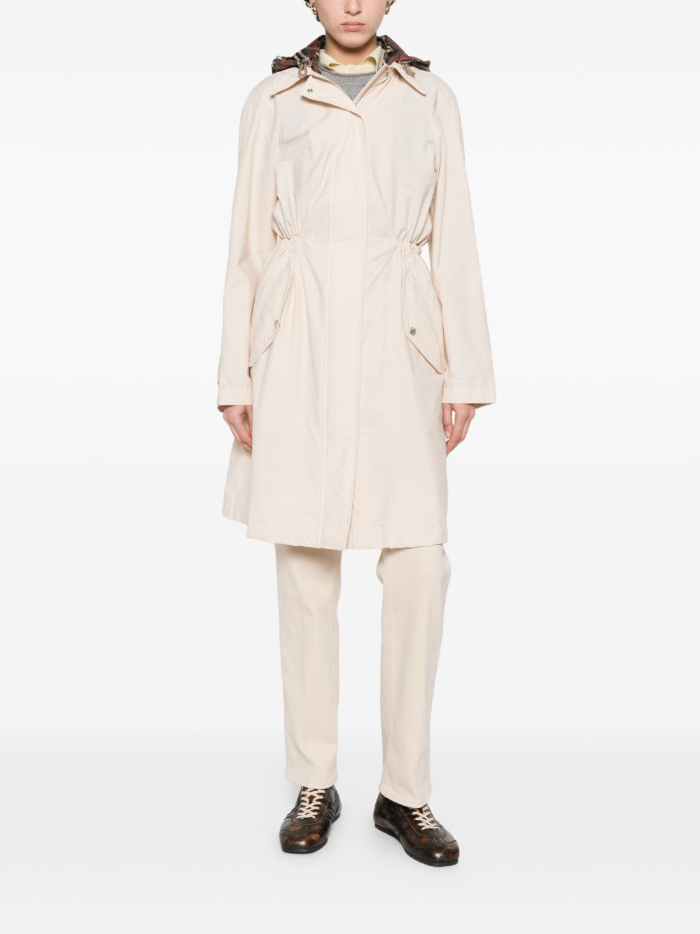 Burberry Coats Beige — Nylon Parka for Women, From €890