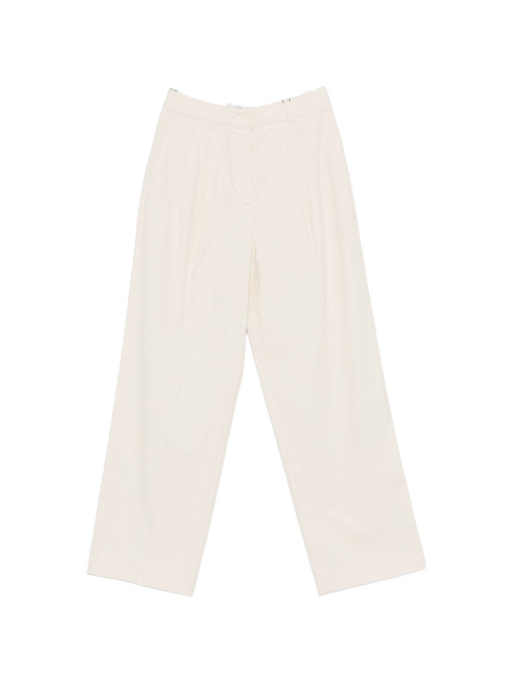 Dunst Trousers Ivory – Cotton Chino for Women