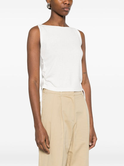 Dunst Top White — Women's Topwear | DUNST