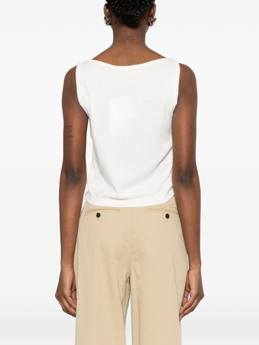 Dunst Top White — Women's Topwear | DUNST