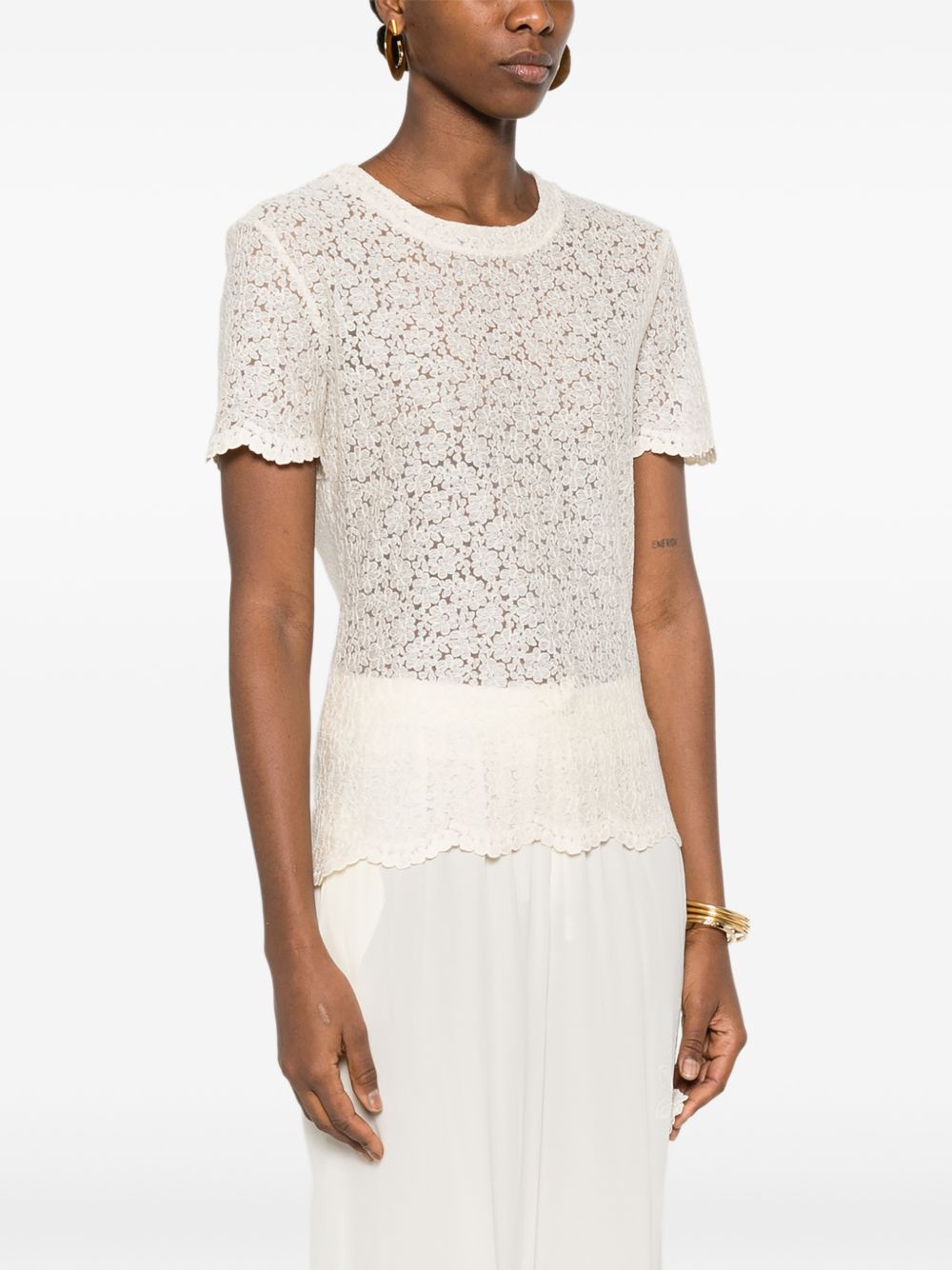 Ermanno Scervino T-Shirts & Polos — White Topwear