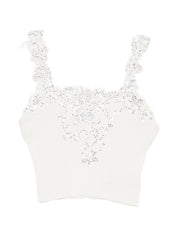 Ermanno Scervino Top White | Knitted Tank - New In