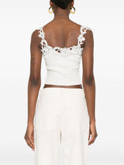 Ermanno Scervino Top White | Knitted Tank - New In