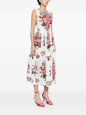 Dolce & Gabbana Dresses — White Flower Print (New In)