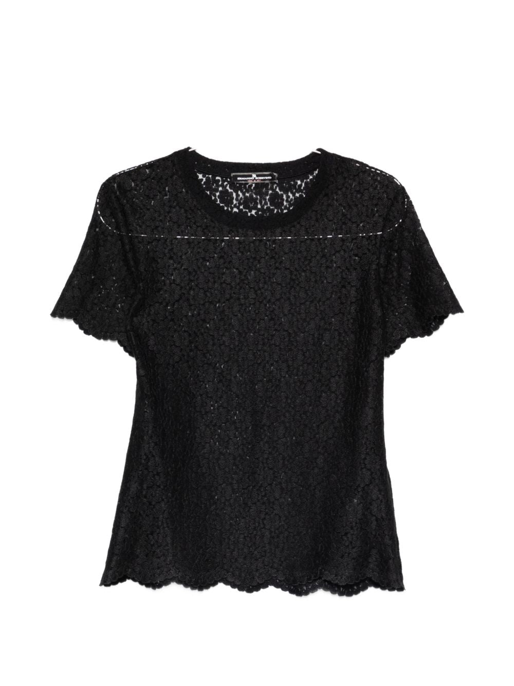 Ermanno Scervino Black T-Shirts & Polos | New In