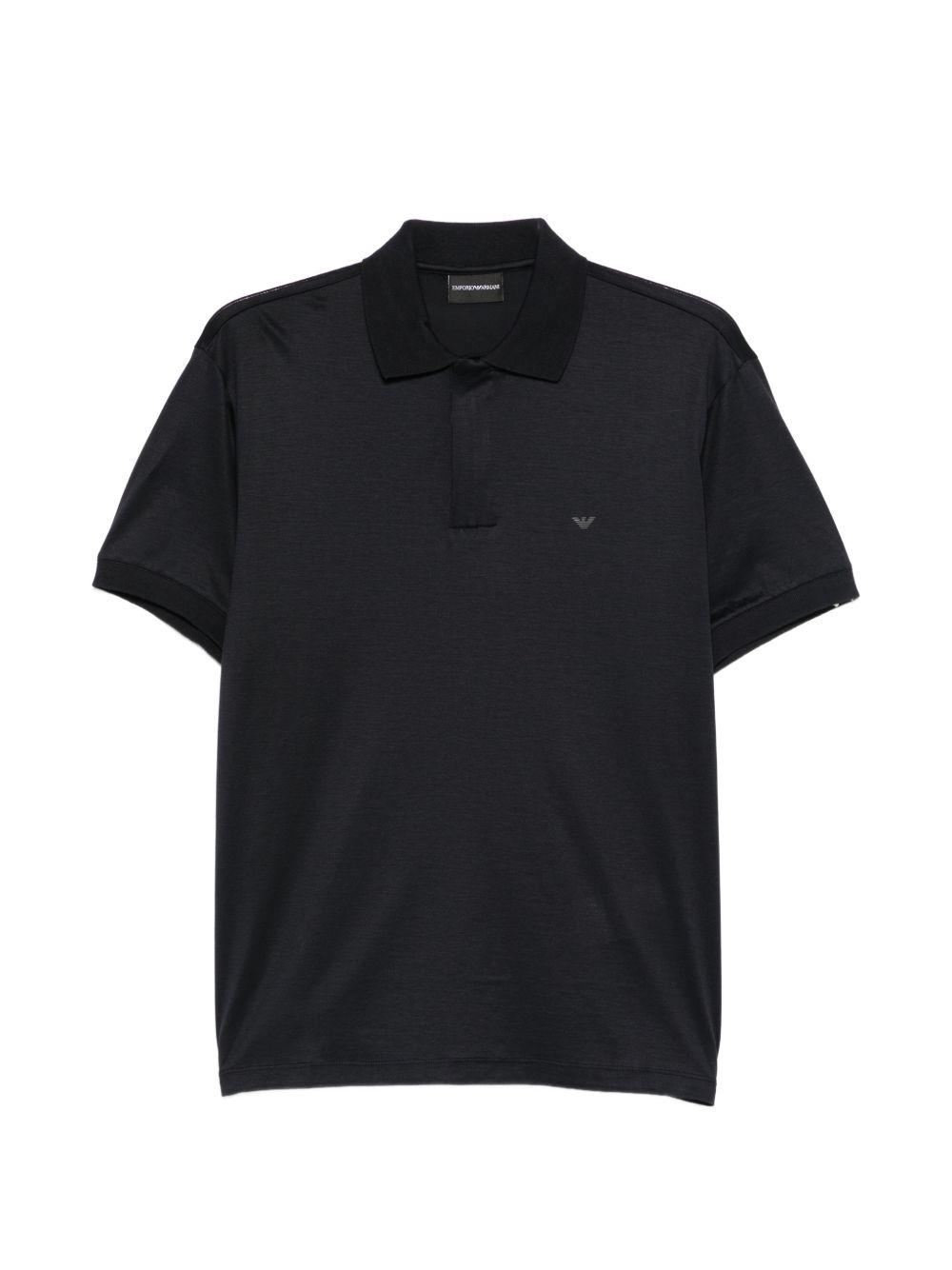 Emporio Armani Blue T-Shirts & Polos — Topwear