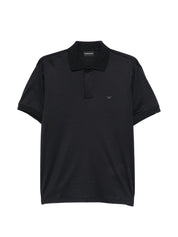Emporio Armani Blue T-Shirts & Polos — Topwear