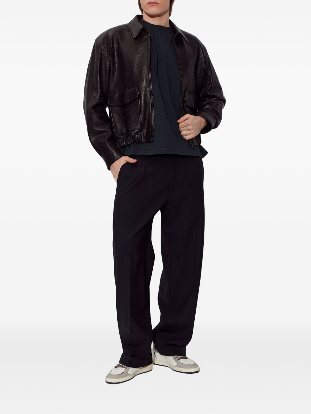 Golden Goose Sneakers White — Designer Mens Sneakers