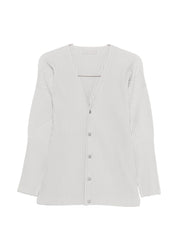 HOMME PLISSE' ISSEY MIYAKE Light Grey Sweater