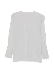 HOMME PLISSE' ISSEY MIYAKE Light Grey Sweater