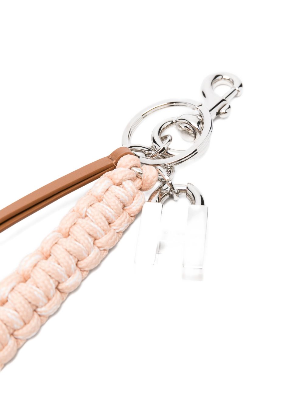 Hogan Keychains Leather Brown