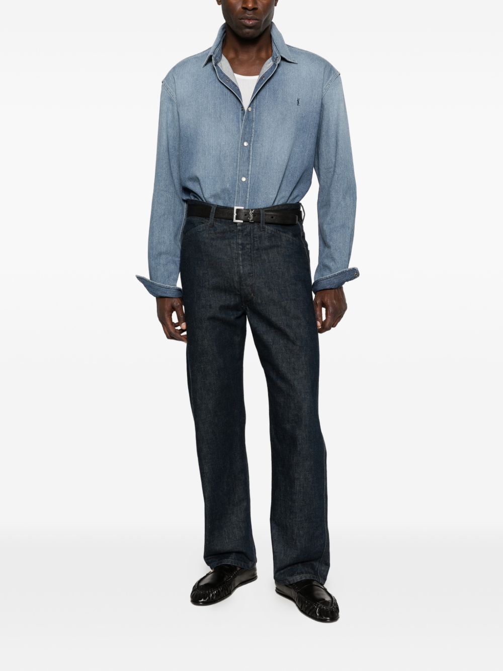 Saint Laurent  Shirts Blue