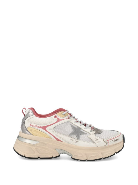 Golden Goose Silver Sneakers — New Women’s Leather