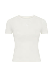 Marine Serre White T-Shirts & Polos — New Topwear