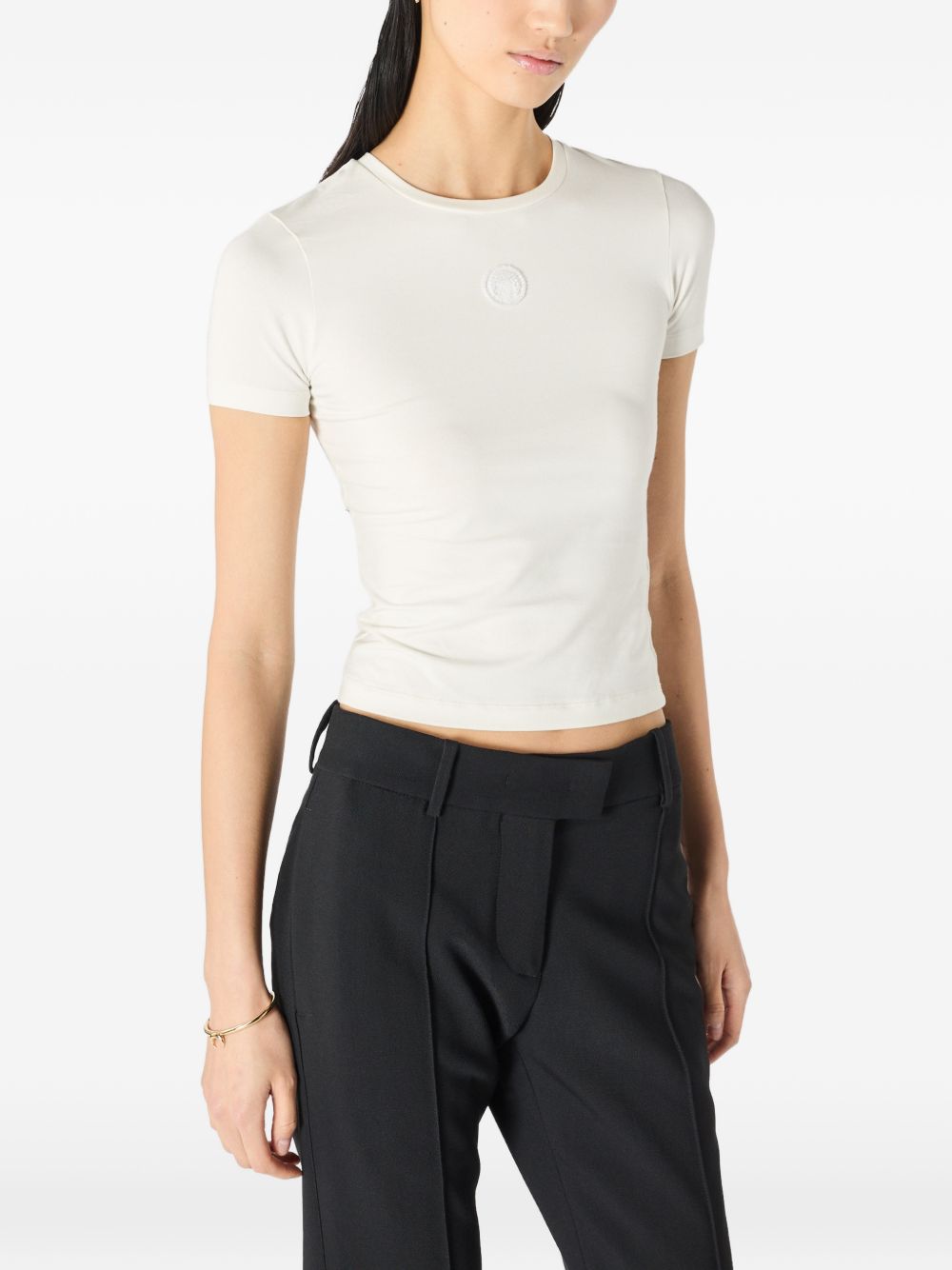 Marine Serre White T-Shirts & Polos — New Topwear