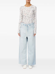 MM6 Maison Margiela Jeans Clear Blue