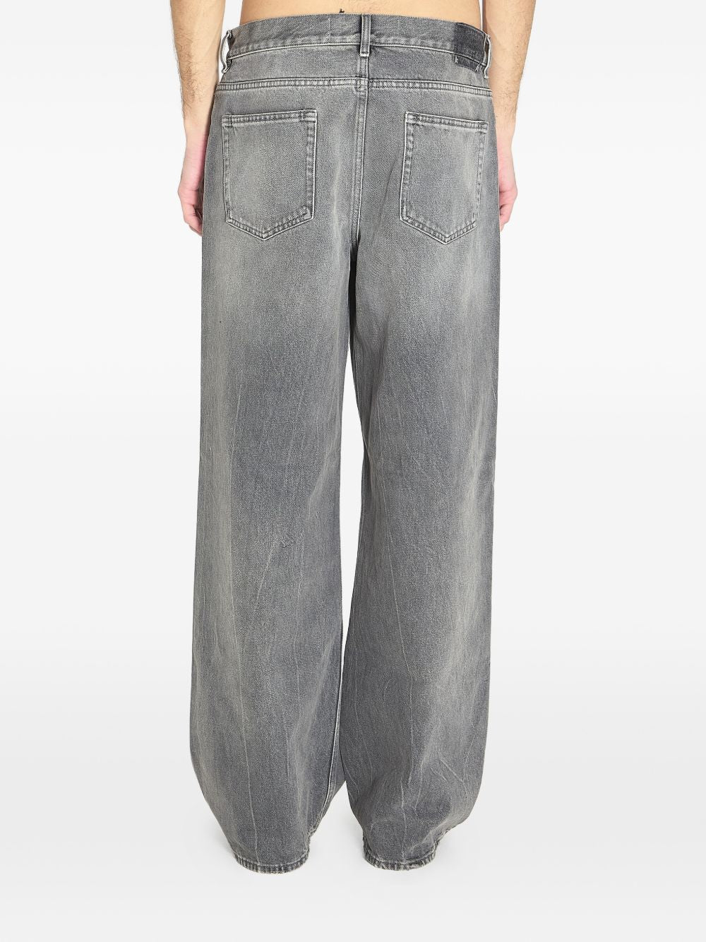 Golden Goose Jeans Grey — Wide-Leg Denim for Men