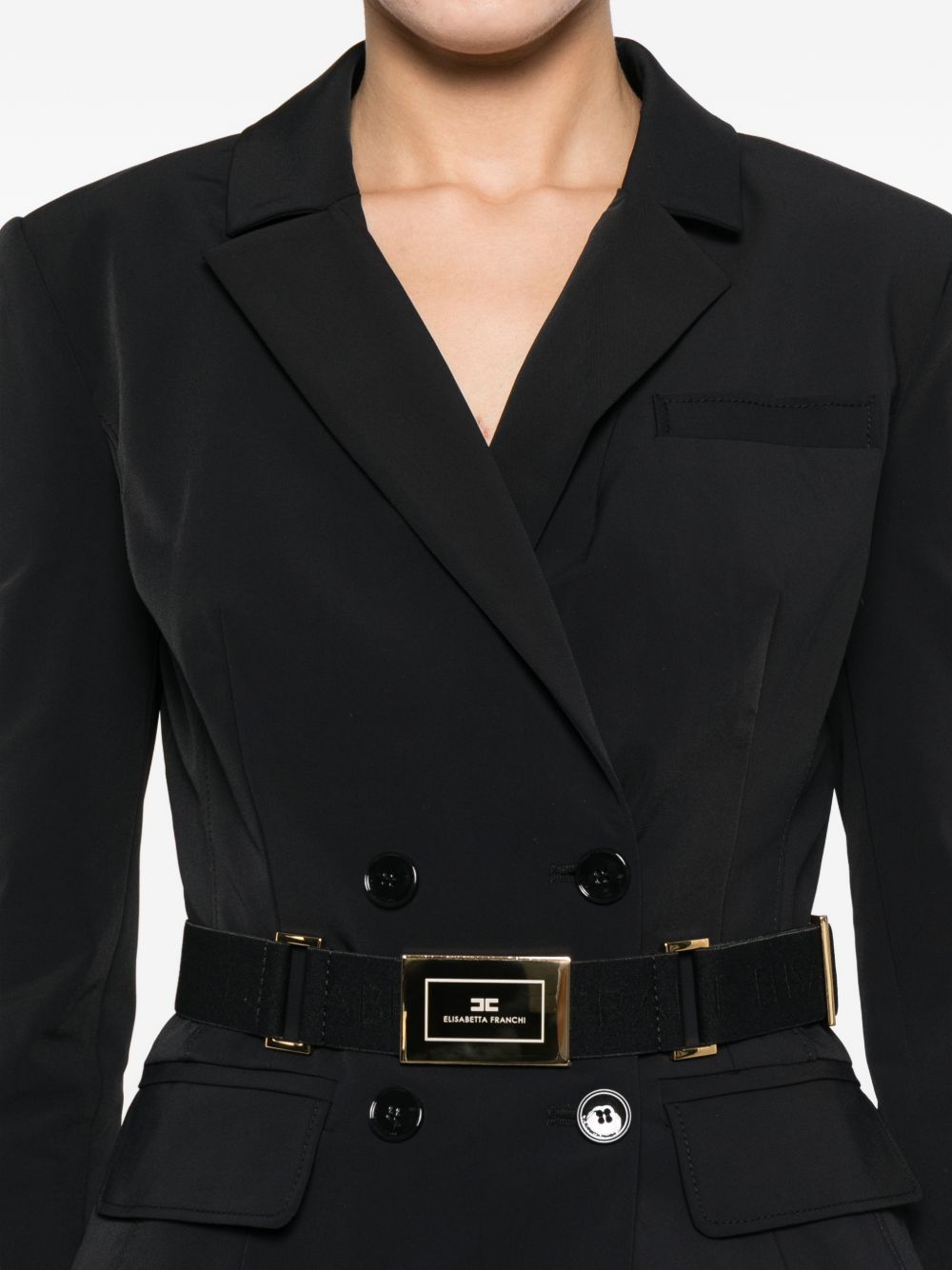 Elisabetta Franchi Jackets Black