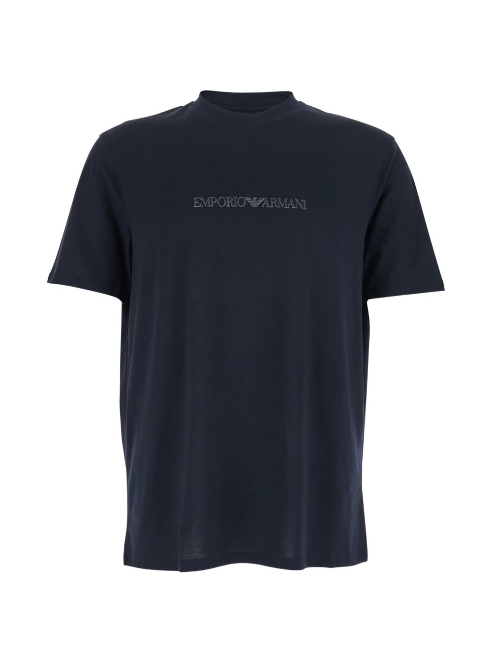 Emporio Armani T-Shirts & Polos — Blue Topwear