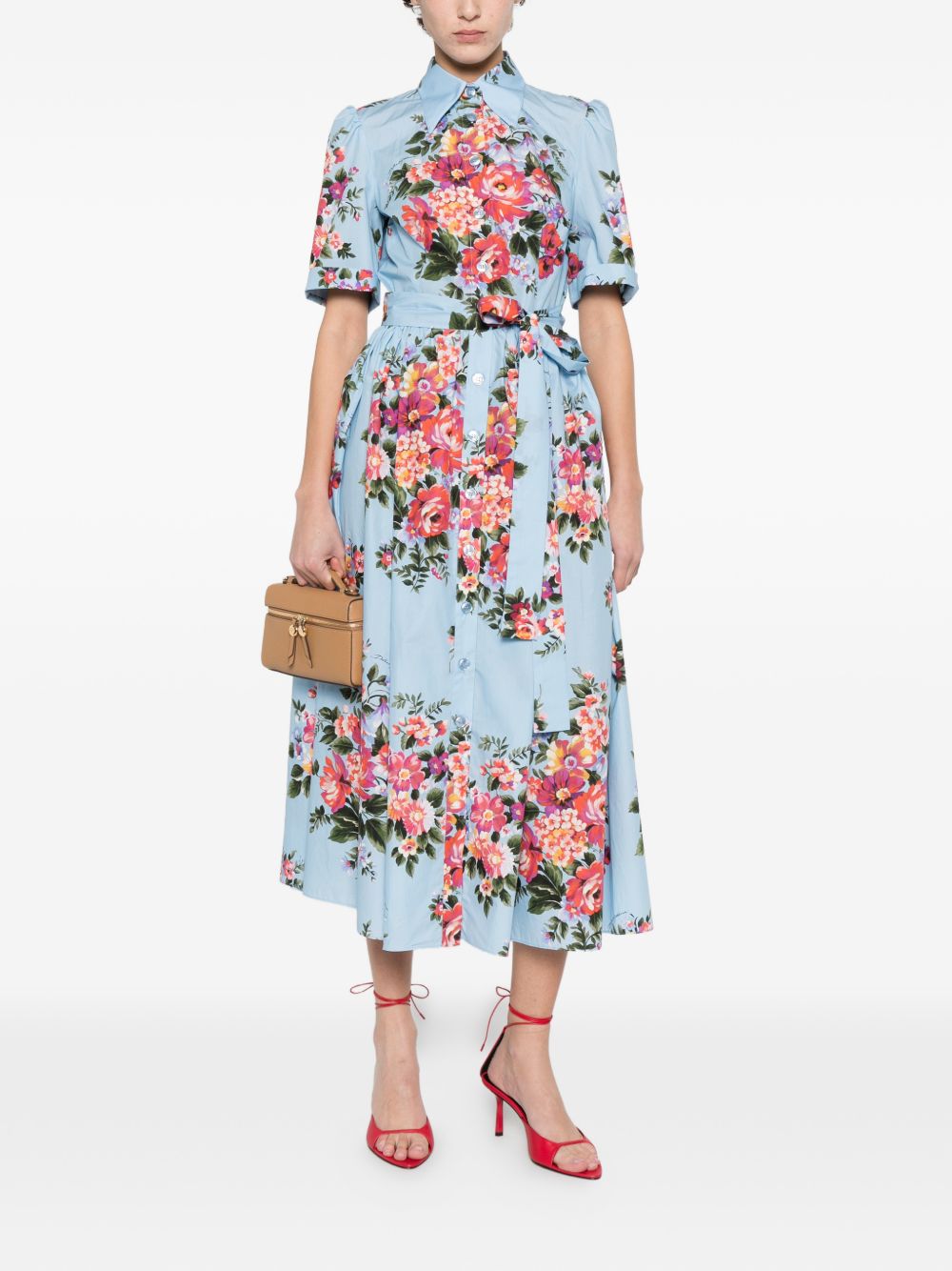 Dolce & Gabbana Dresses — Clear Blue Midi Dress