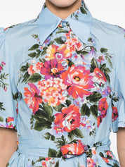 Dolce & Gabbana Dresses — Clear Blue Midi Dress