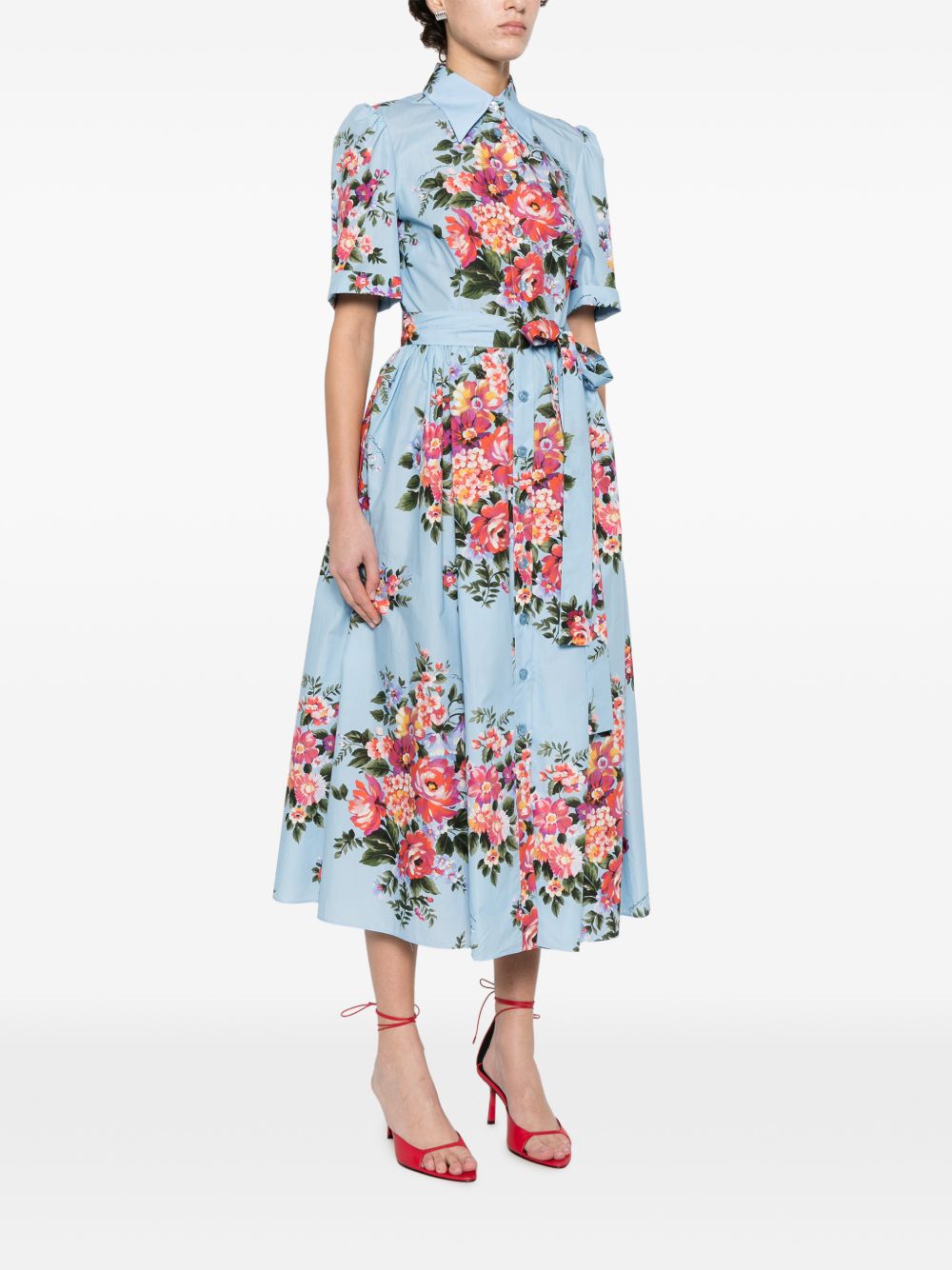 Dolce & Gabbana Dresses — Clear Blue Midi Dress