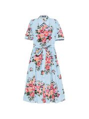 Dolce & Gabbana Dresses — Clear Blue Midi Dress