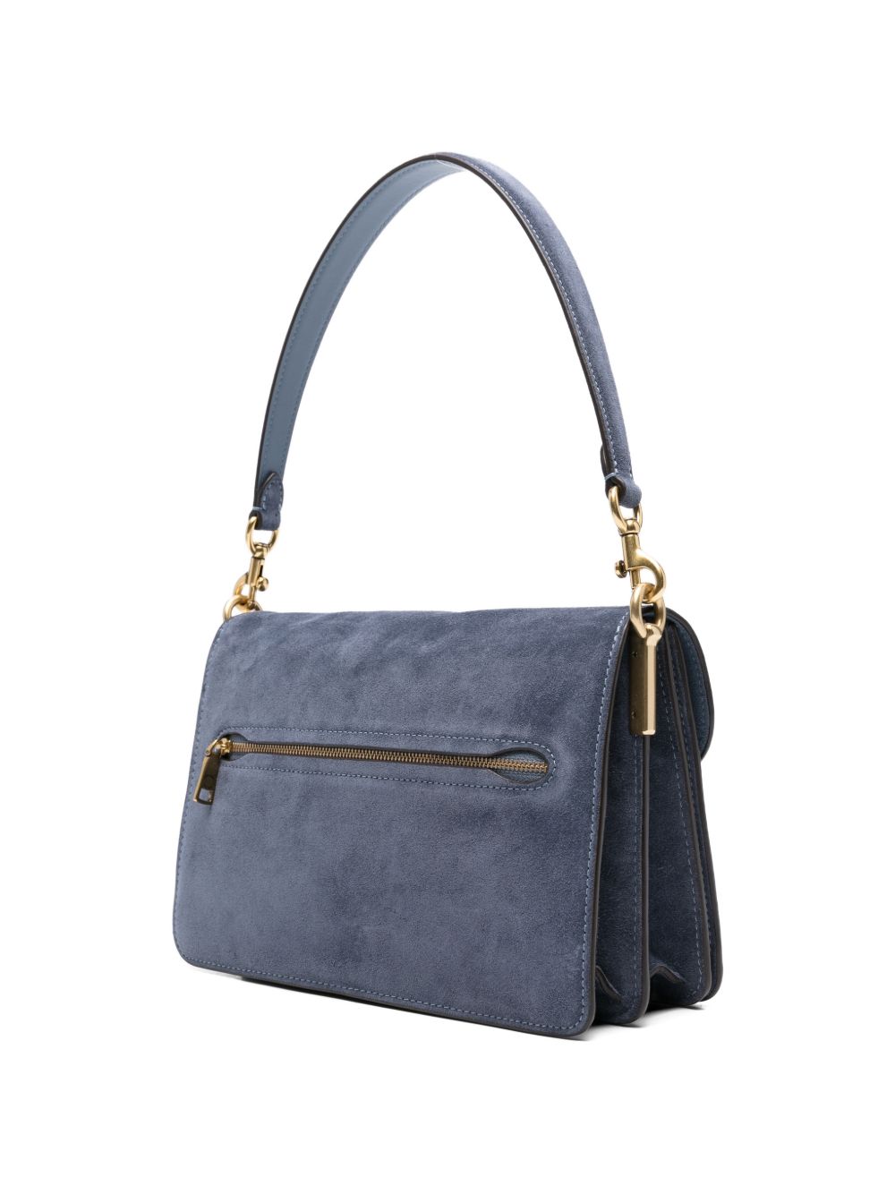 Coach Tabby Suede Shoulder Bag in Blue — New In
