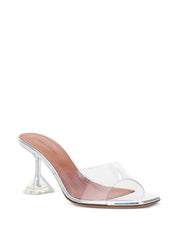 Amina Muaddi Sandals Grey