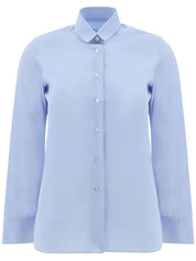 FINAMORE 1925 NAPOLI Shirts Clear Blue