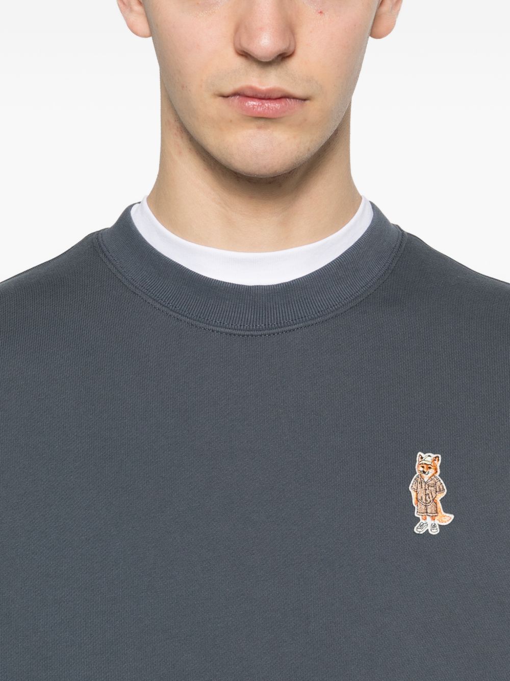 Maison Kitsuné MAISON KITSUNE' Sweaters Blue