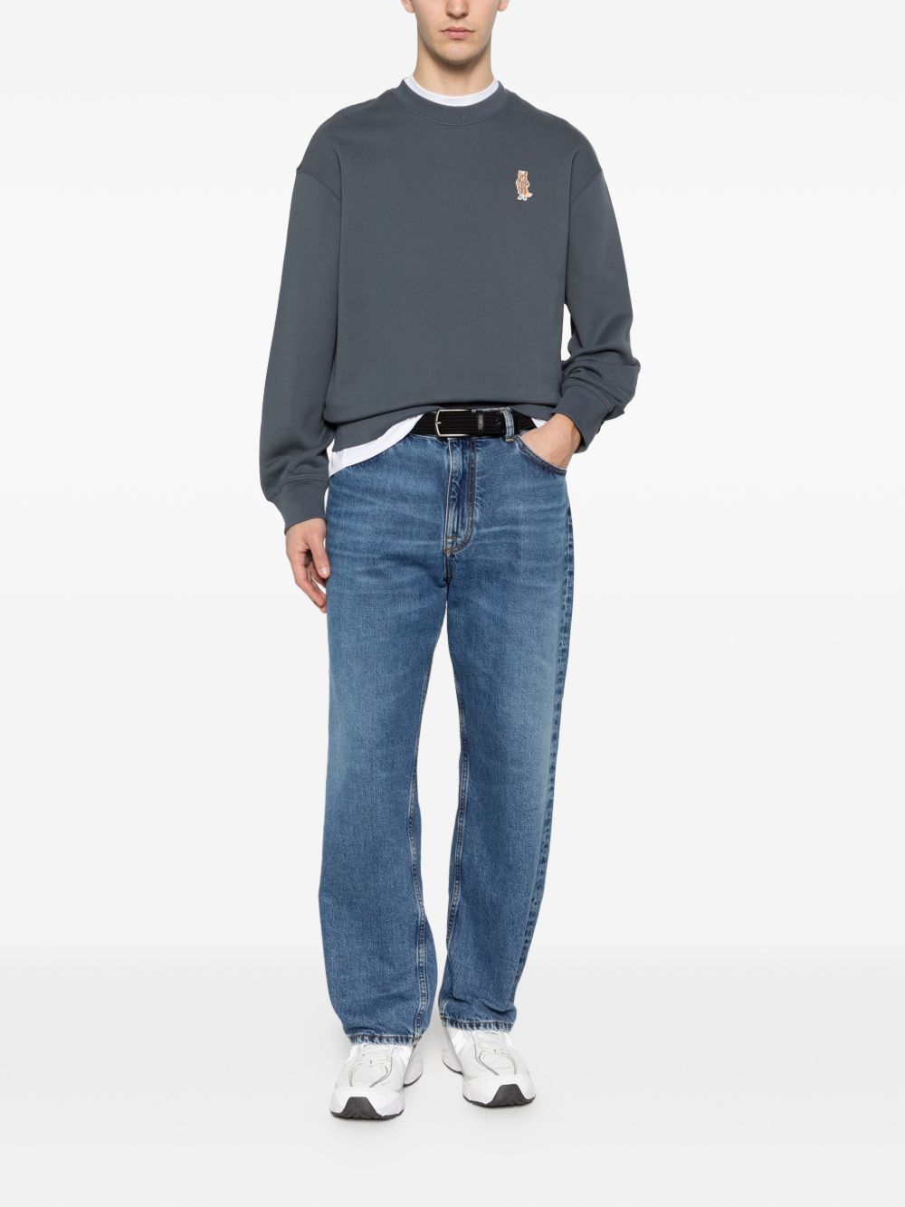 Maison Kitsuné MAISON KITSUNE' Sweaters Blue